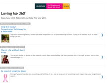 Tablet Screenshot of lovingme360.blogspot.com