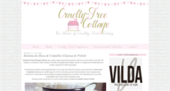 Desktop Screenshot of crueltyfreecottage.blogspot.com