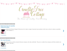 Tablet Screenshot of crueltyfreecottage.blogspot.com