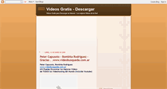 Desktop Screenshot of buscarvideos.blogspot.com