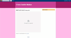 Desktop Screenshot of lovejustinbieberlove.blogspot.com