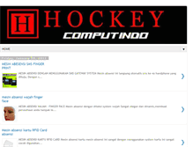 Tablet Screenshot of hockeyfinger.blogspot.com