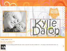 Tablet Screenshot of kyliedalon.blogspot.com