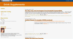 Desktop Screenshot of drinksupplements.blogspot.com