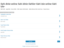 Tablet Screenshot of onlineilahidinle.blogspot.com