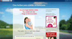 Desktop Screenshot of diasfertilesparaquedarembarazada.blogspot.com