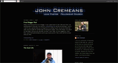 Desktop Screenshot of johncremeans.blogspot.com