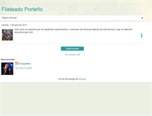 Tablet Screenshot of fileteadoquijotero.blogspot.com