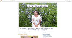 Desktop Screenshot of jeitoflora.blogspot.com
