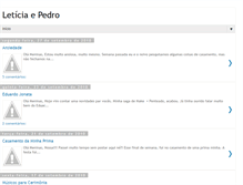Tablet Screenshot of pedroeleticia.blogspot.com