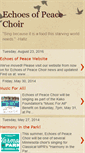 Mobile Screenshot of echoesofpeacechoir.blogspot.com