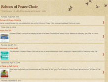 Tablet Screenshot of echoesofpeacechoir.blogspot.com