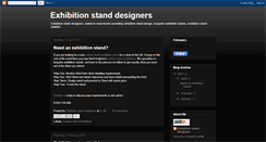 Desktop Screenshot of exhibitionstanddesigners.blogspot.com