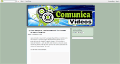 Desktop Screenshot of comunicavideos.blogspot.com