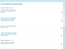 Tablet Screenshot of live-sportsstreaming.blogspot.com