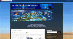 Desktop Screenshot of najlepsze-nurkowania.blogspot.com