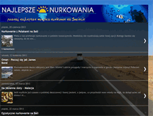 Tablet Screenshot of najlepsze-nurkowania.blogspot.com