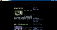 Desktop Screenshot of maxi-rock.blogspot.com