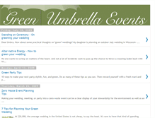 Tablet Screenshot of greenumbrellaevents.blogspot.com