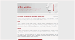 Desktop Screenshot of cyber-violence.blogspot.com