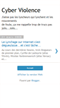 Mobile Screenshot of cyber-violence.blogspot.com