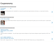 Tablet Screenshot of coupononomy.blogspot.com