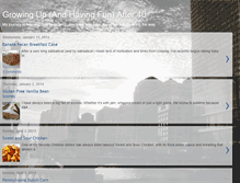 Tablet Screenshot of growingupandgettinghealthyafter40.blogspot.com