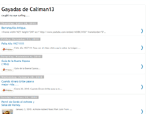 Tablet Screenshot of caliman13.blogspot.com