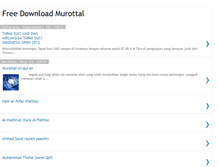 Tablet Screenshot of murottalal-quran.blogspot.com
