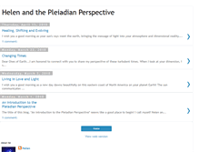 Tablet Screenshot of helenandthepleiadianperspective.blogspot.com