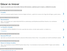 Tablet Screenshot of educaresinnovar.blogspot.com