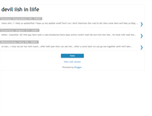Tablet Screenshot of devilferlife.blogspot.com