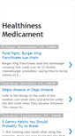 Mobile Screenshot of healthinessmedicament.blogspot.com