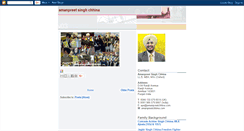 Desktop Screenshot of amanpreetsinghchhina.blogspot.com