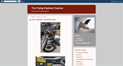 Desktop Screenshot of flyingelephantexpress.blogspot.com
