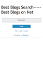 Mobile Screenshot of bestblogsearch.blogspot.com
