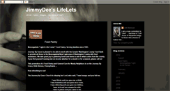 Desktop Screenshot of jimmydeeslifelets.blogspot.com