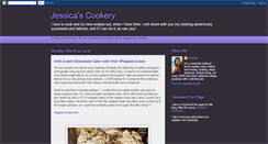 Desktop Screenshot of jessicascookery.blogspot.com