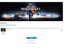 Tablet Screenshot of battlefield2011.blogspot.com