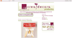 Desktop Screenshot of productoscreaydecora.blogspot.com