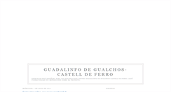 Desktop Screenshot of guadalinfo-gualchos-castell.blogspot.com