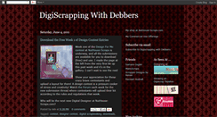 Desktop Screenshot of digscrappingwithdebbers.blogspot.com