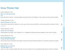 Tablet Screenshot of grow-thicker-hair.blogspot.com