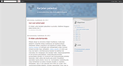 Desktop Screenshot of karjalan-palautus.blogspot.com