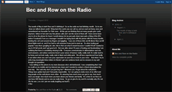 Desktop Screenshot of becandrow.blogspot.com