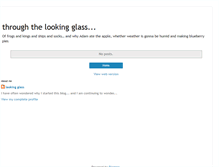 Tablet Screenshot of look-in-glass.blogspot.com