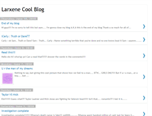 Tablet Screenshot of larxenecoolblog.blogspot.com