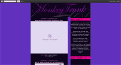 Desktop Screenshot of monkey-trunk.blogspot.com