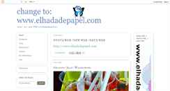 Desktop Screenshot of elhadadepapel.blogspot.com