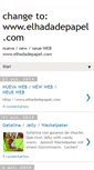 Mobile Screenshot of elhadadepapel.blogspot.com